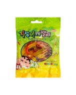 Elvan Crayon Shin-chan Worm Shaped Jelly 80g