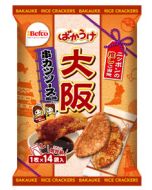 Befco 24 Local Bakauke Potato Rice Cracker Kushikatsu Sauce Flavor 1 piece x 14 bags