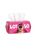 Disney & PIXAR Strawberry Bear Soft Skin Friendly Face Towel 90pcs