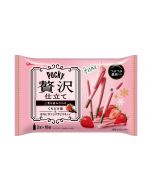 「Limite​​d Edition」​​Glico Pocky Luxury Biscuit Stick Kuchidoke Strawberry Flavor 2 pieces x 10 bags