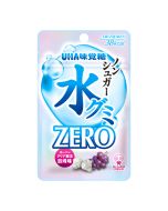 UHA Water Gummy ZERO Kyoho Grape Flavor 23g