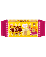 Nissin Coconut Sable Baked Sweet Potato with Maple Butter Flavor Cookies 4bags x 4pcs