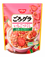 NISSIN Gorogura Strawberry Cereal 320g