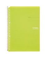 KOKUYO Campus Binder (Smart Ring) PP Cover B5 Vertical 26 Holes Yellow Green 10 sheets