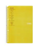 KOKUYO Campus Binder (Smart Ring) PP Cover B5 Vertical 26 Holes Yellow 10 sheets