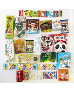 Mystery Snack (Drink & Candy & Cookies Mixed) Bag 22pcs