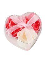 iMomoko Gift - Heart-shaped Flower Soap Rose 3pc