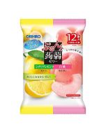 ORIHIRO Konjac Jelly (Lemon & White Peach) 12pcs