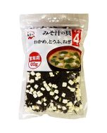 Nagatanien Commercial Miso Soup Ingredients 100g Part 4 (wakame, tofu, green onion)