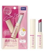 DHC Deep Moist Color Lip Balm Natural Aroma Cassis Rose Sweet Flower Scent 1.5g