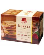 AKAIBOSHI KUKKIA Whipped Chocolate Sandwich with Cookie and Gaufre 12 pieces