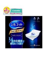 Unicharm Silcot Sponge Touch Moisturizing Cotton  (40 Sheets)