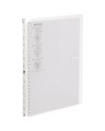 KOKUYO Campus Binder (Smart Ring 60) PP Cover B5 Vertical 26 Holes Transparent 10 sheets