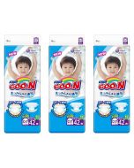 GOO.N Diapers (XL) 42pc (Japan Domestic Version) (Pack of 3)