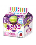 Meiji Fruit Juice Gummy Smart Pack Grape 163g