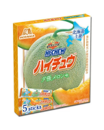 「Hokkaido Limite​​d Edition」​​Morinaga Hi-Chew Gummy Yubari Melon Flavor 5 pieces 