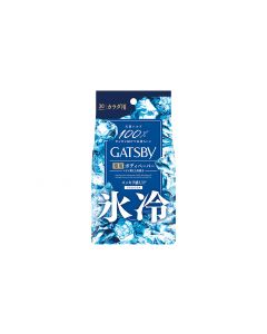 GATSBY Ice Deodorant Body Paper Ice Citrus Scent 30 sheets