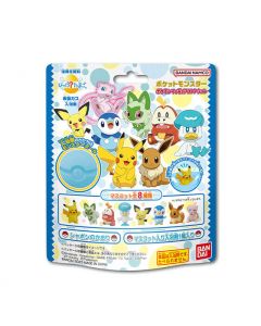 Bandai Bikkura Egg Pocket Monsters Pokemon Figure Collection Bath Salt Ball 1pc