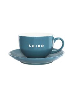 SHIRO Cup & Saucer (Blue)