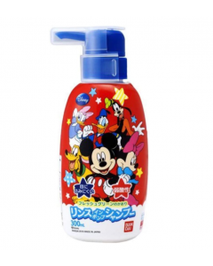 Bandai Rinse-in Pump Shampoo Mickey Mouse 300ml