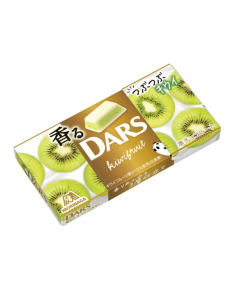 MORINAGA DARS Aromatic 3-layer Kiwi Milk Chocolate 12 pieces