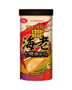 YBC PREMIUM Chip Star Crispy Sweet Shrimp Potato Chips (Seven Flavors Tang Xinzi Flavor) 45g