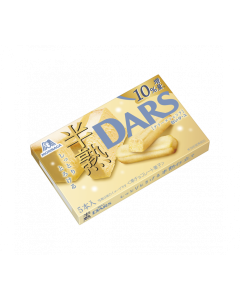 [10% increase] MORINAGA DARS semi-cooked white chocolate cake sticks (milk white chocolate flavor) 5 pieces