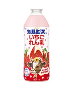 Asahi x Morinaga Dairy CALPIS Calpis and strawberry condensed milk mixed lactic acid bacteria drink 500ml