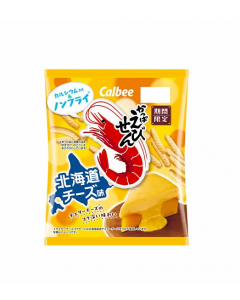 [Limited time limit] Calbee Crispy Kappa Shrimp Crackers (Hokkaido Cheese Flavor) 64g