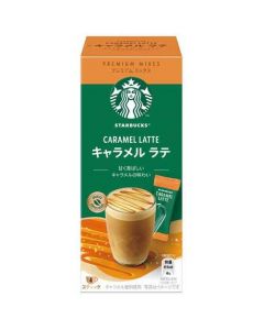 STARBUCKS Starbucks PREMIUM MIXES Caramel Latte Instant Dispensing Sticks 4 pieces