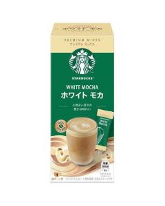 STARBUCKS Starbucks PREMIUM MIXES White Mocha Coffee Instant Drinking Sticks 4 pieces