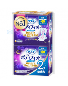  Unicharm Sofy Body Fit instant night wing sanitary napkin (29cm) 9 pieces*2 pack