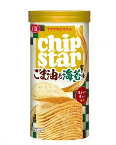  YBC Chip Star S crispy potato chips (sesame oil and seaweed flavor) 45g barrel