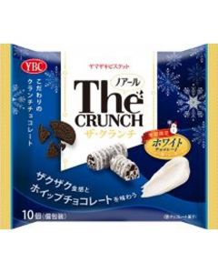  [Winter Limited] YBC The Noir Crunch Cocoa Cookie Crumbs Mixed with Rich White Chocolate Energy Bars 10 pieces