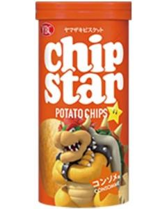 「Super Mario Collaboration Package」​​YBC Chip Star S Consomme Flavor 45g