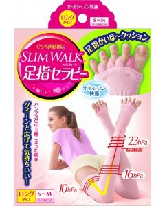 Slim Walk Toe Therapy All Season Long Type S-M(Pink)