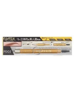 Excel Powder & Pencil Eyebrow Ex (PD05 Grayish Brown)