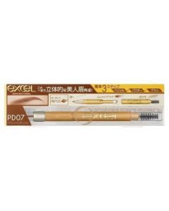 Excel Powder & Pencil Eyebrow Ex (PD07 Mocha Brown)