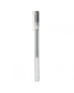 MUJI Gel Ink Cap Type Ballpoint Pen 0.38mm Black 1pc