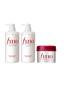 FINO PREMIUM Touch Shampoo&Conditioner+ FINO Premium Touch Hair Essence Mask