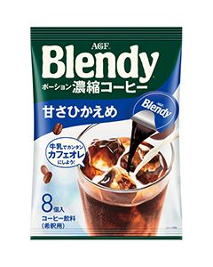 「2022 New Version」AGF Blendy Coffee Concentrate Mirco Sugar (8pcs)