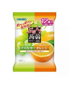 ORIHIRO Konjac Jelly (Muscat & Orange) 12pcs