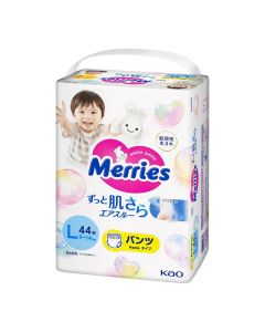 KAO Merries Air Through Pants Diaper L size/9-14kg 44 pieces