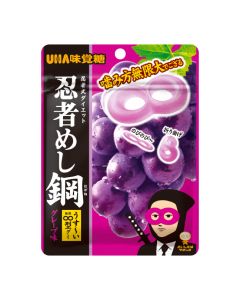 UHA Ninja Meshi Steel Gummy Grape Flavor 45g