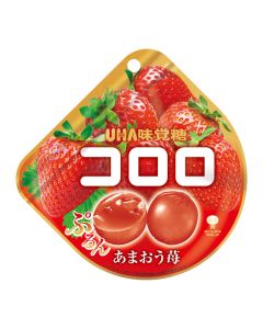 UHA Kororo Gummy Amaou Strawberry Flavor 40g