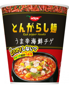 Nissin Red Pepper Noodle Spicy Seafood Stew Flavor 63g