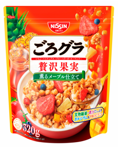 NISSIN Gorogura Luxury Fruit Cereal 320g