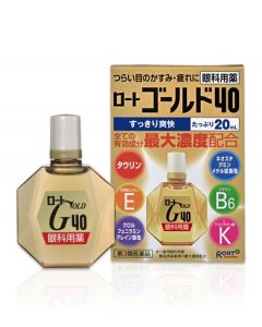 ROHTO Gold 40 Regular Type Eye Drops 