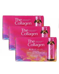 SHISEIDO The Collagen Drink (50ml x 10 bottles)(Pack of 3)