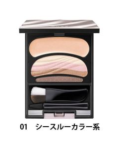 SOFINA AUBE Gradation Eyes Color Eyeshadow Palette #SC01 See-through Pink